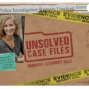 Unsolved Case Files Harmony Ashcroft Case Mystery Game